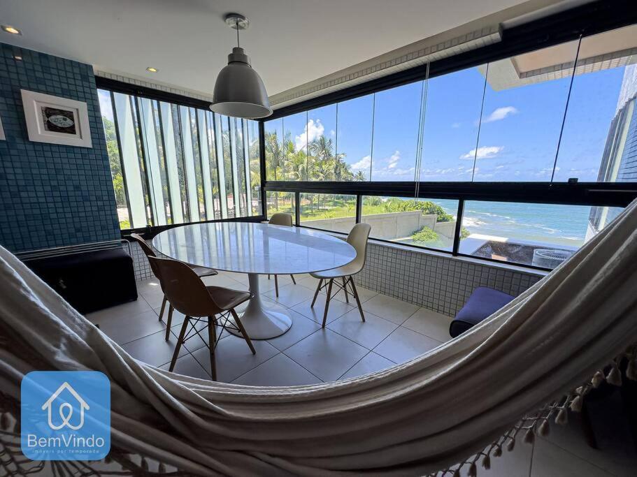 Apartamento Completo Com Vista Mar E Pe Na Areia السلفادور المظهر الخارجي الصورة