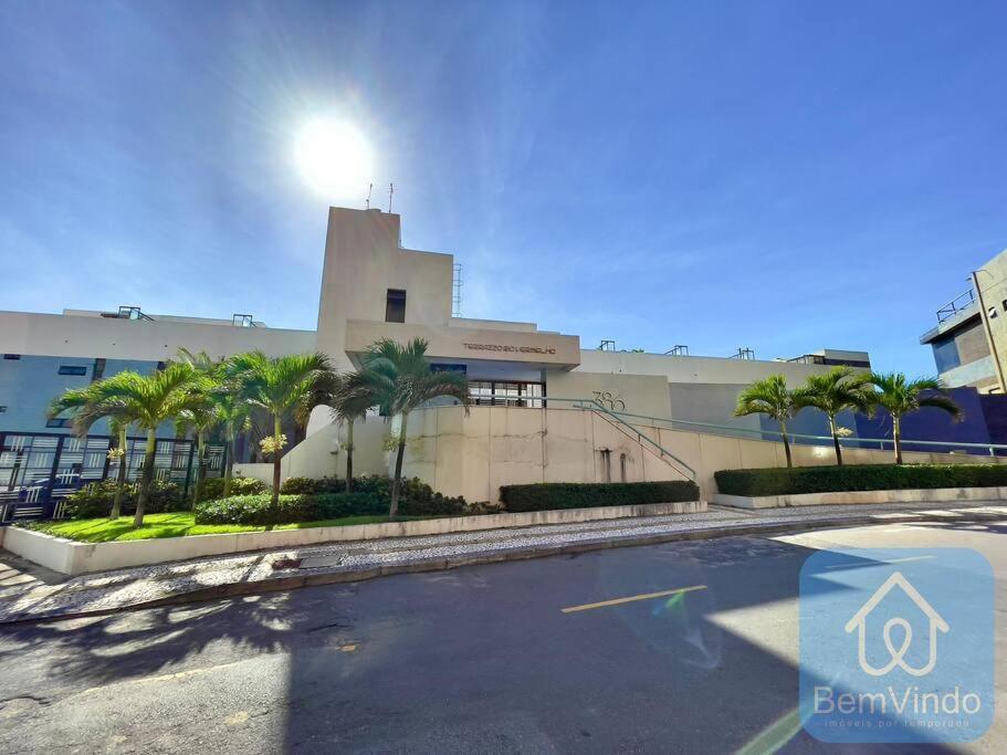 Apartamento Completo Com Vista Mar E Pe Na Areia السلفادور المظهر الخارجي الصورة